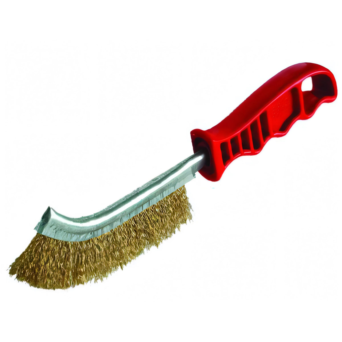 Spazzola in acciaio modello Spid con manico corto in acciaio