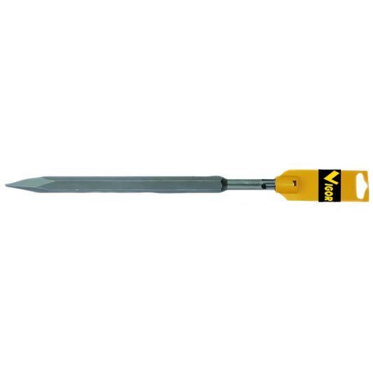 Scalpello a punta Vigor per martello, attacco SDS-Plus, 250 mm