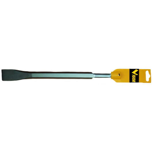 Scalpello piatto Vigor per martello, attacco SDS-Plus, 250 mm