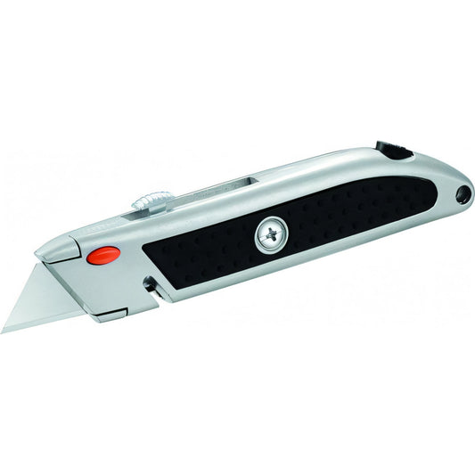 Coltello per refilare Vigor in alluminio con lama trapezoidale 19 mm