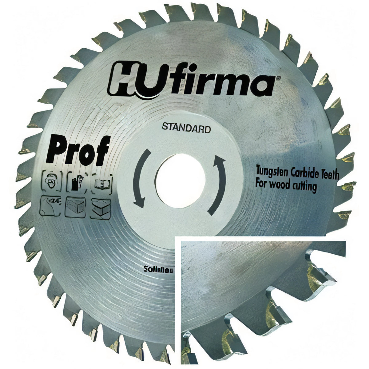Lama circolare Vigor per legno, 60 denti in widia, dentatura fine, Ø 250 mm