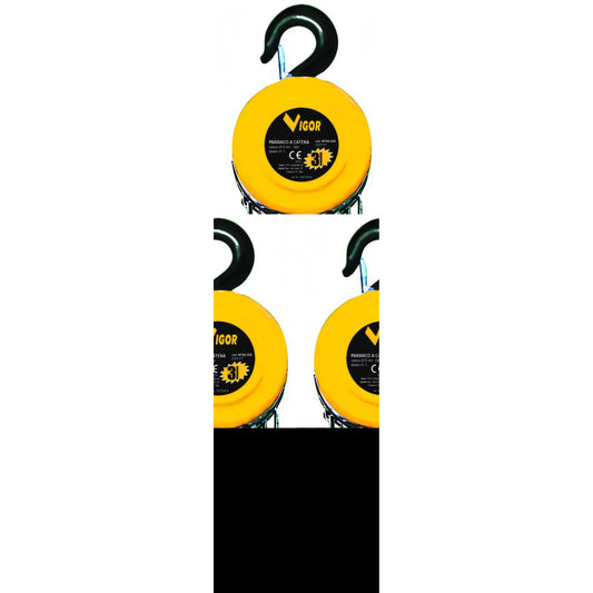 Paranco a catena manuale Vigor, portata 1000 kg