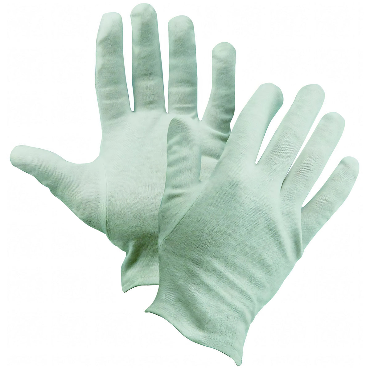 Guanti in cotone Vigor bianchi non DPI, taglia 9/L