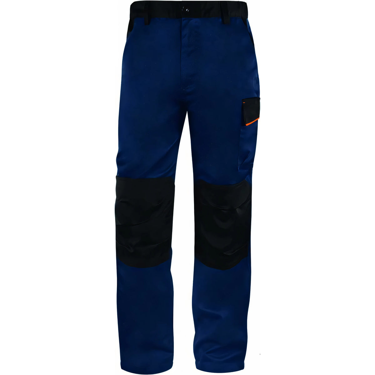 Pantaloni da lavoro Deltaplus Panostyle blu/arancio