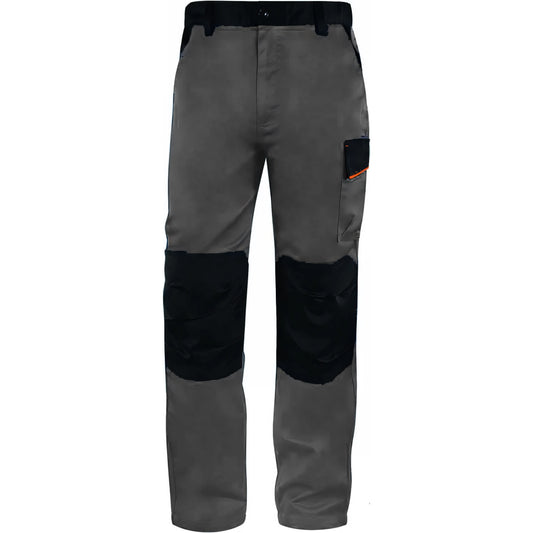 Pantaloni da lavoro Deltaplus Panostyle grigio/arancio
