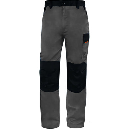 Pantaloni da lavoro Deltaplus Panostyle grigio/arancio