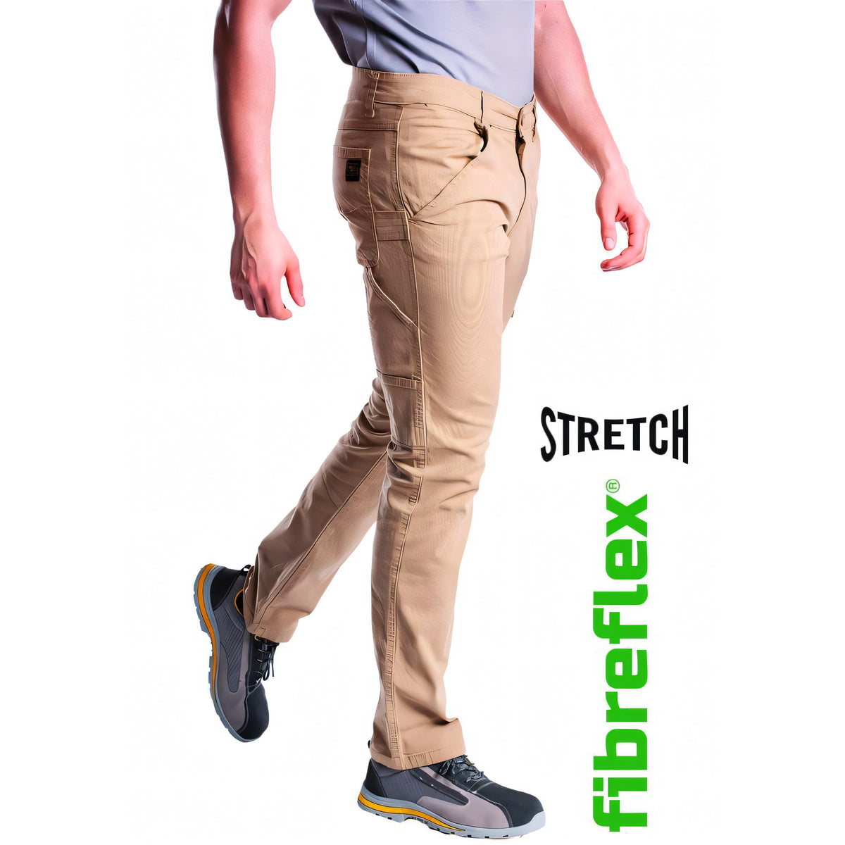Pantaloni da lavoro Rica Lewis Carp53 cotone beige