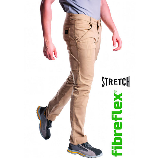 Pantaloni da lavoro Rica Lewis Carp53 cotone beige