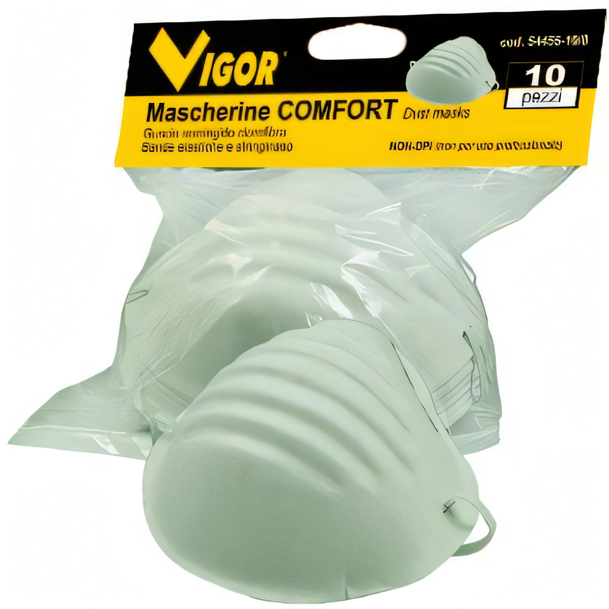 Mascherine Vigor Comfort non-DPI, blister da 10 pezzi