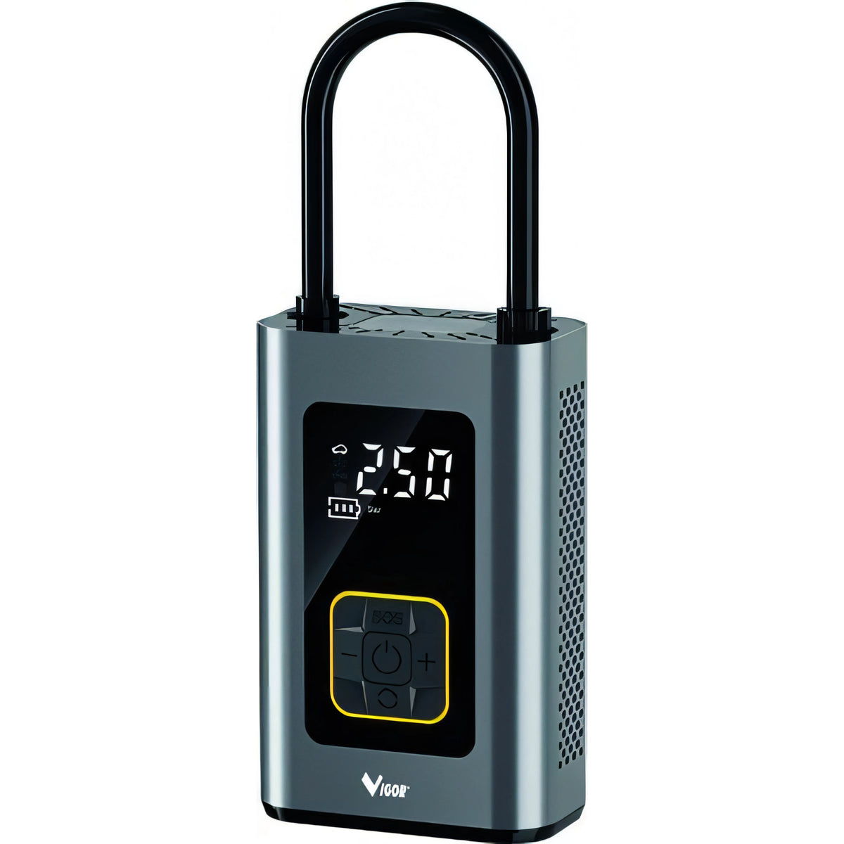 Minicompressore Vigor VMC-Smart a batteria, 60 W, con astuccio e accessori