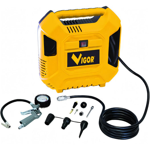 Compressore Vigor 220V Kit VCA-ZERO senza serbatoio 1,5 HP