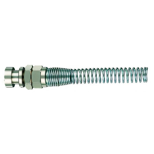 Attacco portagomma con molla a baionetta per aria compressa, 6x8 mm