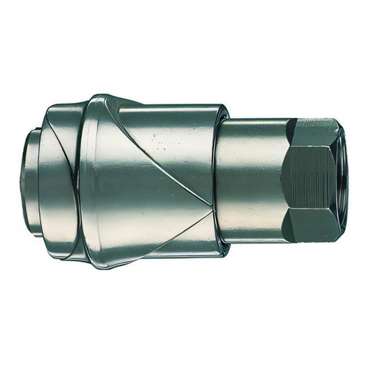 Rubinetto rapido con attacco femmina per aria compressa, 1/4"