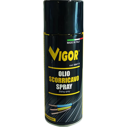 Bomboletta spray olio scorricavo Vigor 400 ml