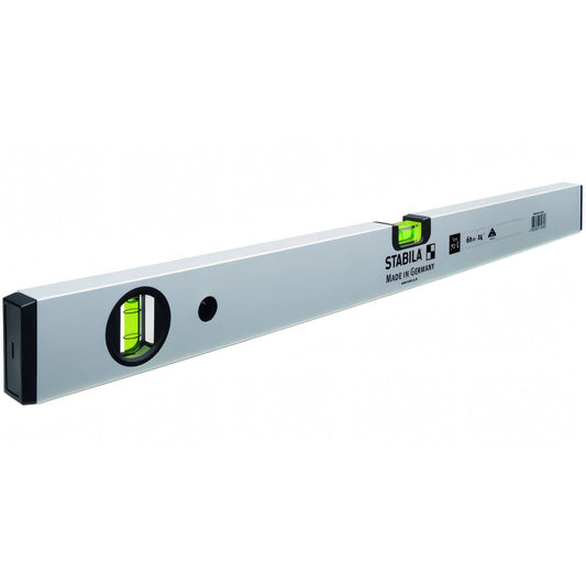 Livella Stabila 70E argento a 2 bolle, 500 mm