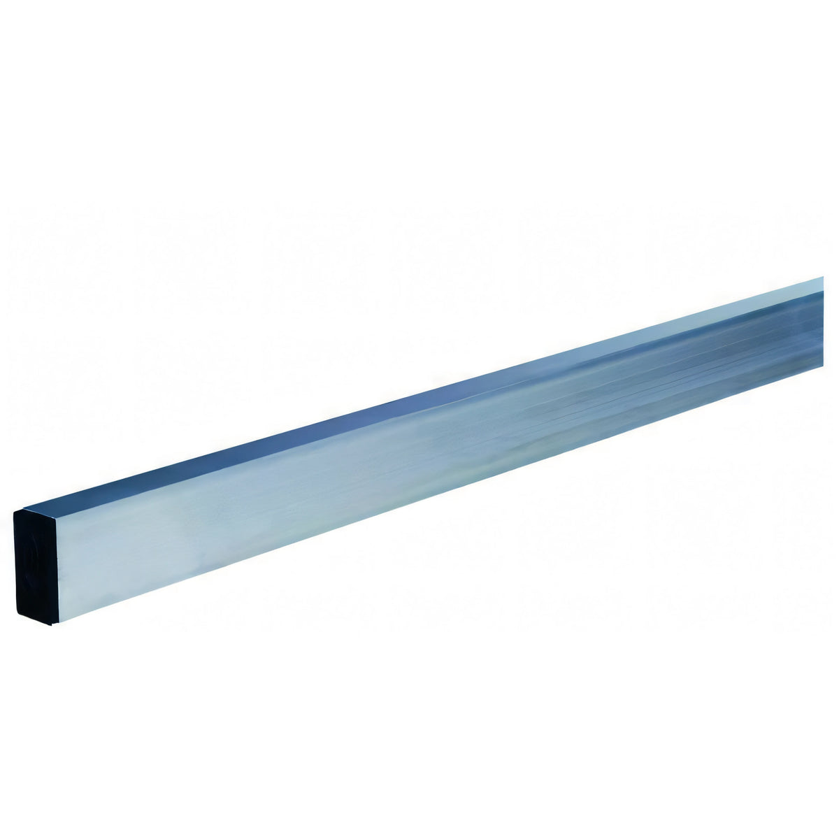 Stagga in alluminio con tappo, profilo 60x30 mm, lunghezza 4 m