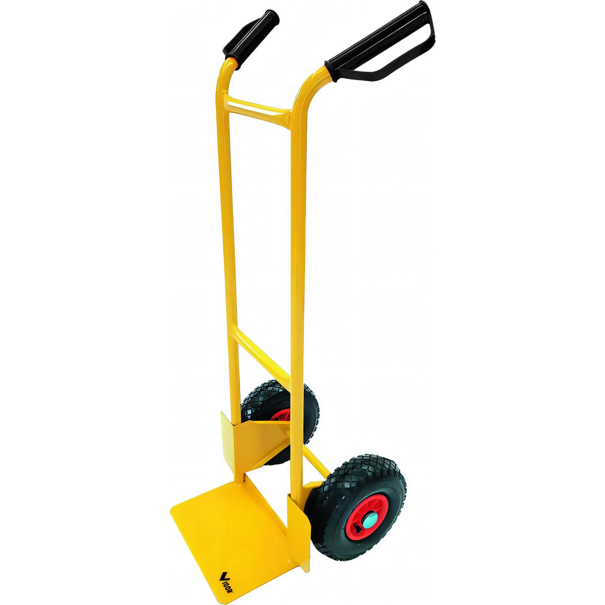 Carrello portacasse Vigor Slim su cuscinetti, ruote gomma