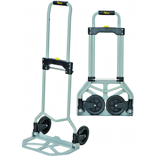 Carrello portatutto Vigor Golia in acciaio, pieghevole e salvaspazio