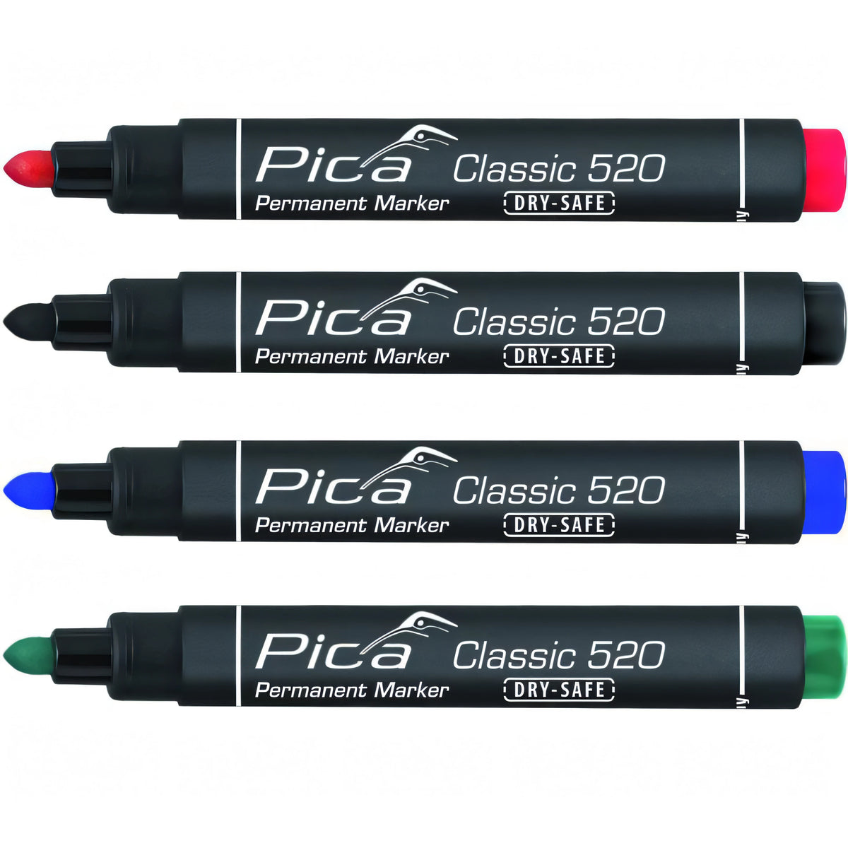 Pennarello marcatore Pica 520 punta tonda verde
