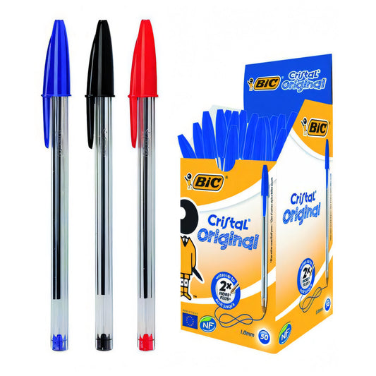 Penna a sfera Bic Cristal Original, inchiostro blu