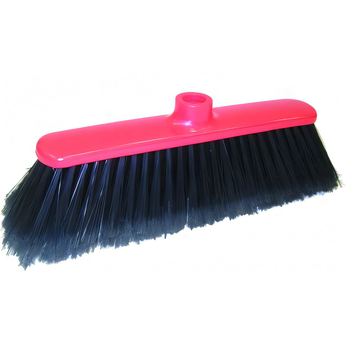 Scopa Casa-Maxi in nylon nero piumato, senza manico