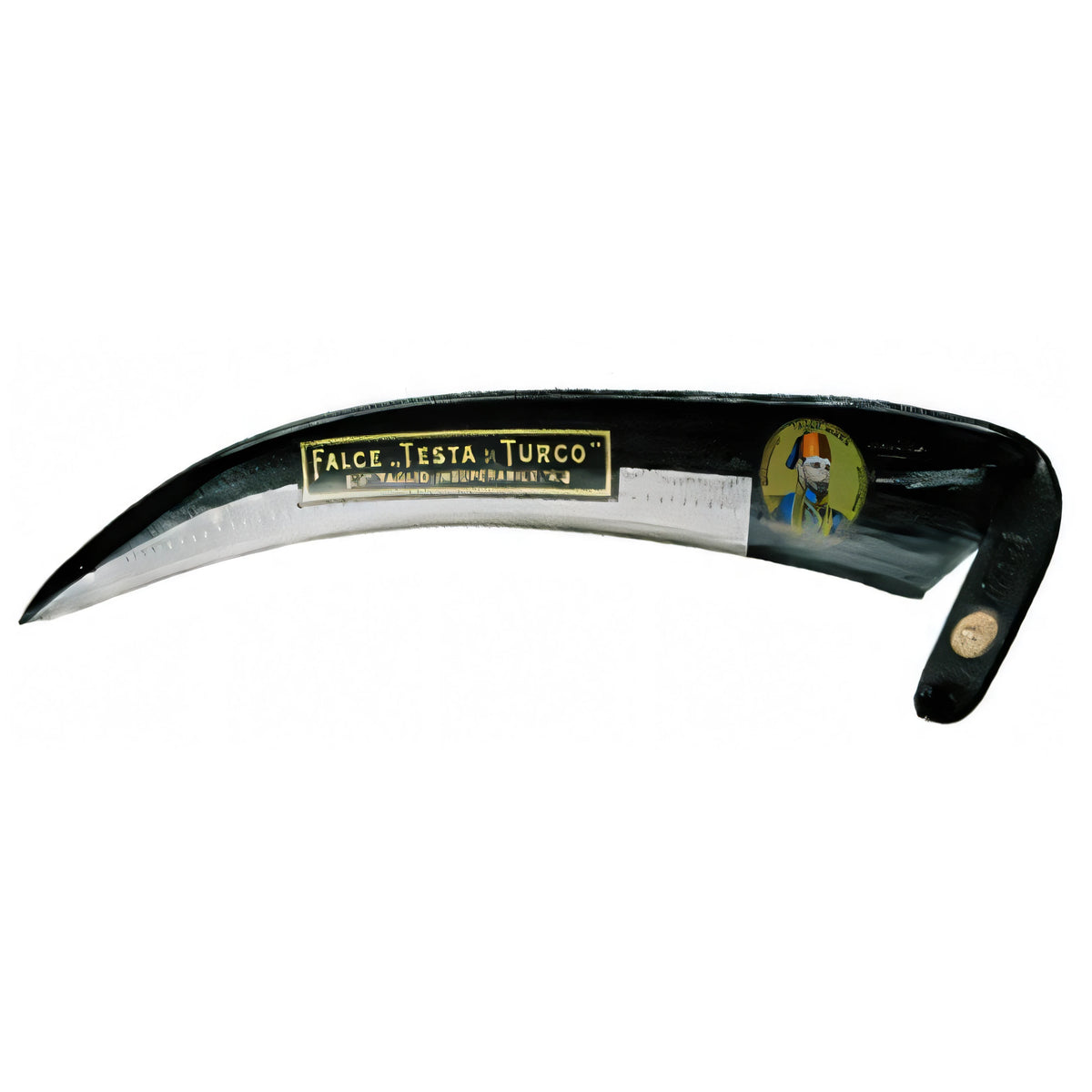 Falce austriaca strettissima senza barba, lama testa Turco, 550 mm
