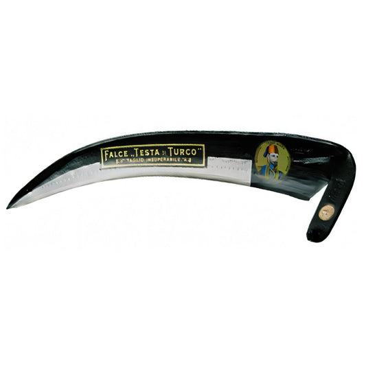 Falce austriaca strettissima senza barba, lama testa Turco, 550 mm