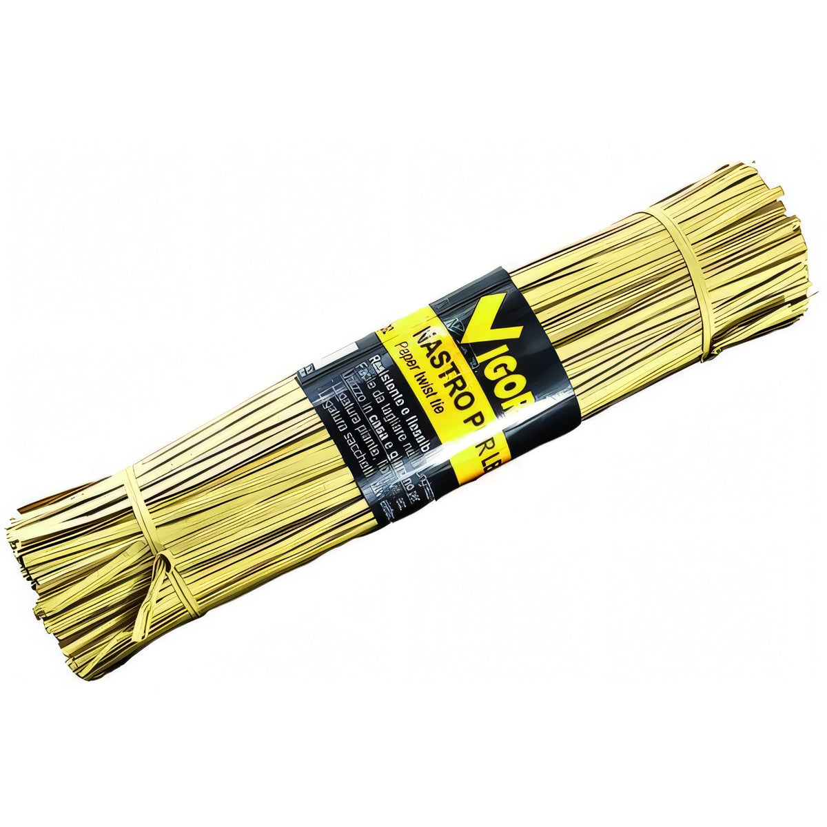 Nastro per legature in carta Vigor, mazzetto 1000 pezzi, 25 cm
