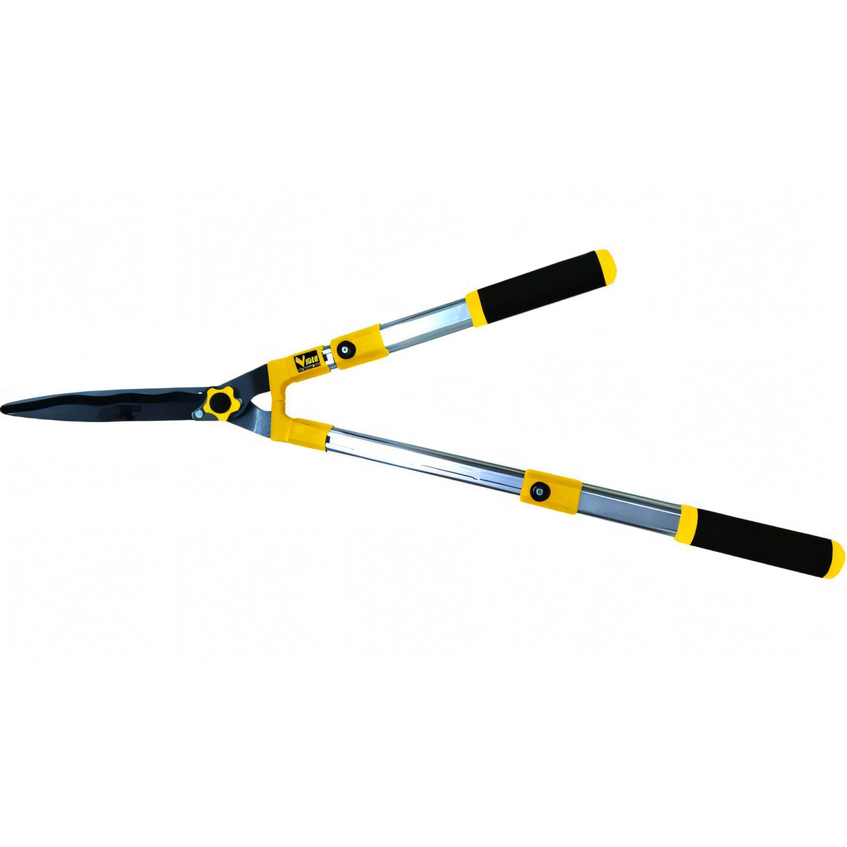 Forbici per siepi Vigor in alluminio con manici telescopici e lame 230 mm