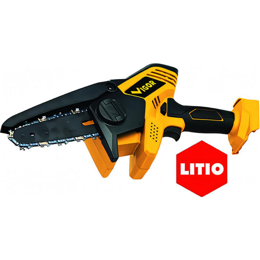 Troncarami a batteria Vigor VTRA-20V litio, nudo senza batteria