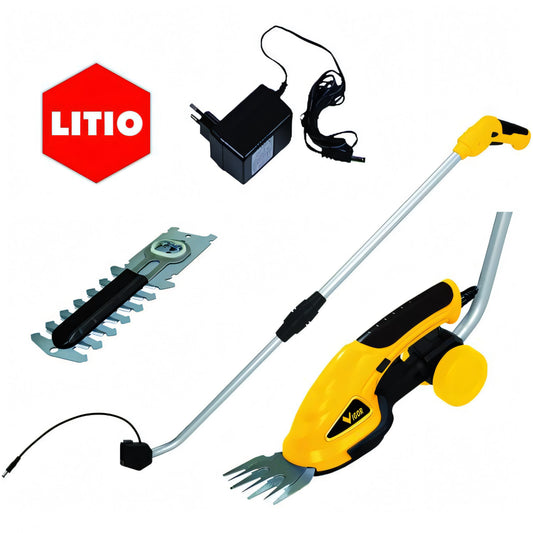 Tagliabordi/tagliasiepi Vigor VTL-36 a batteria litio 3,6V, kit con caricabatterie