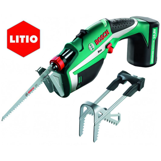 Sega da giardino a batteria Bosch KEO, lama Swiss-made