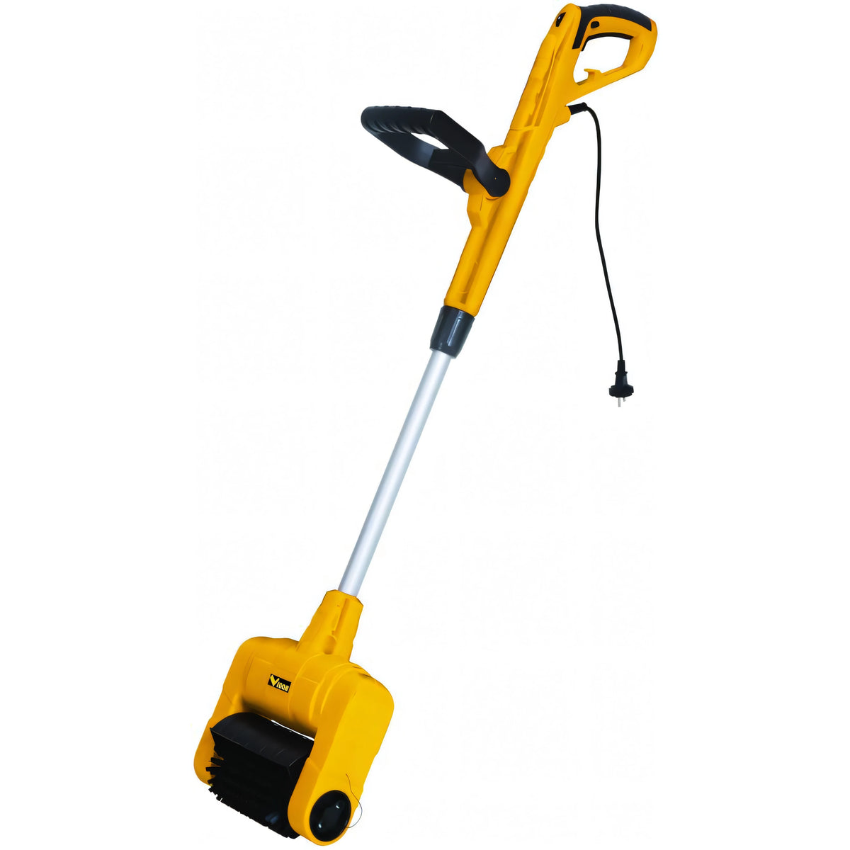 Spazzolatrice elettrica Vigor V-SP500 con asta telescopica e ruote, per prati sintetici