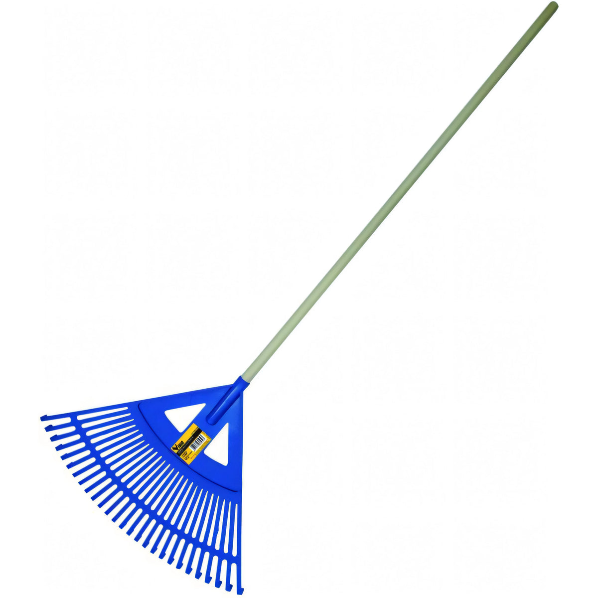 Scopa raccoglifoglie Vigor maxi manicata blu, 60 cm