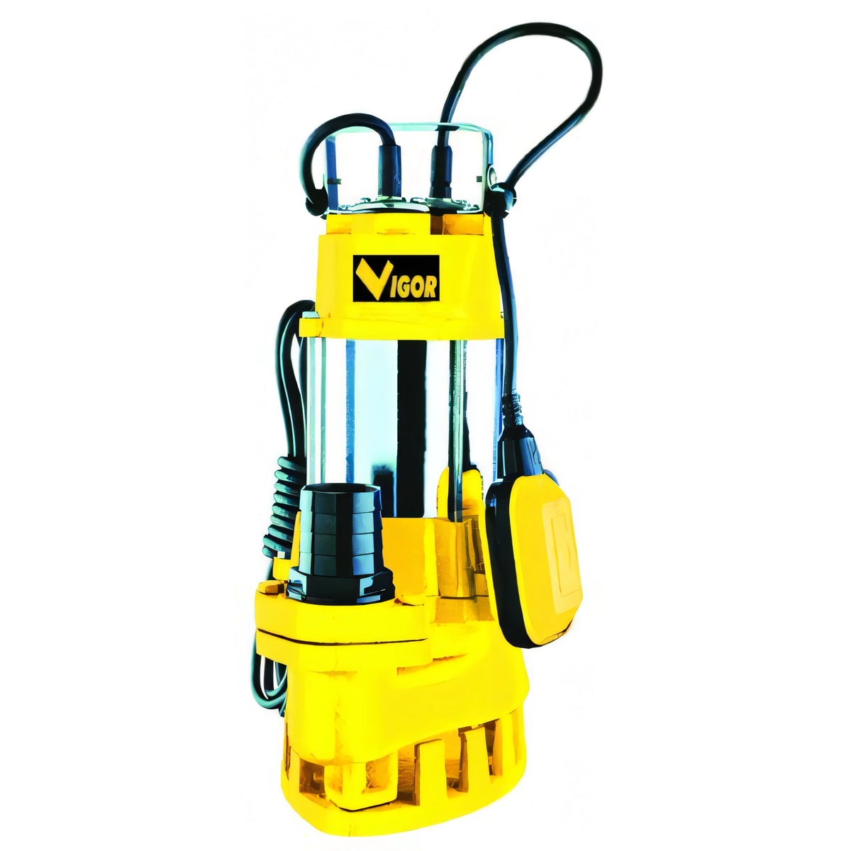 Elettropompa sommersa Vigor VE1500 inox-ghisa automatica per acque sporche