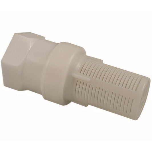 Valvola di fondo in nylon per pompe con guarnizione, 1 pollice