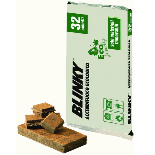 Accendifuoco ecologico El Gaucho, confezione da 32 cubetti