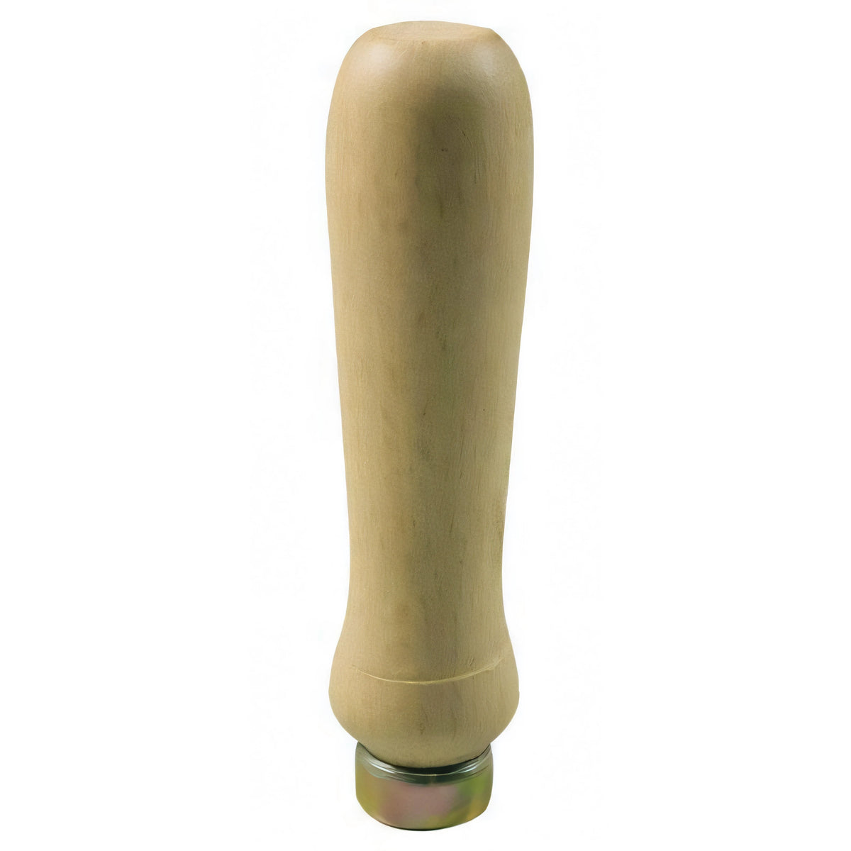 Manico in legno tornito con anello per lime e raspe, N.3, 110 mm