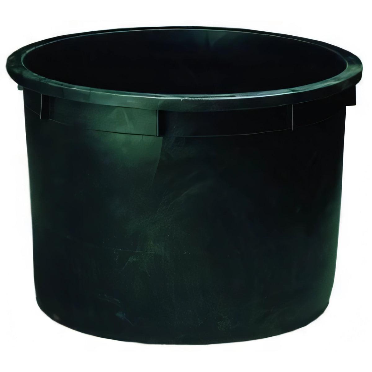 Mastello rotondo nero senza maniglie da 210/230 litri