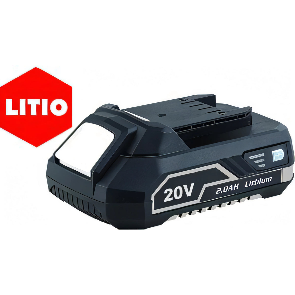 Batteria al litio 20V 2Ah per utensili e macchine da giardino Vigor e Sandrigarden