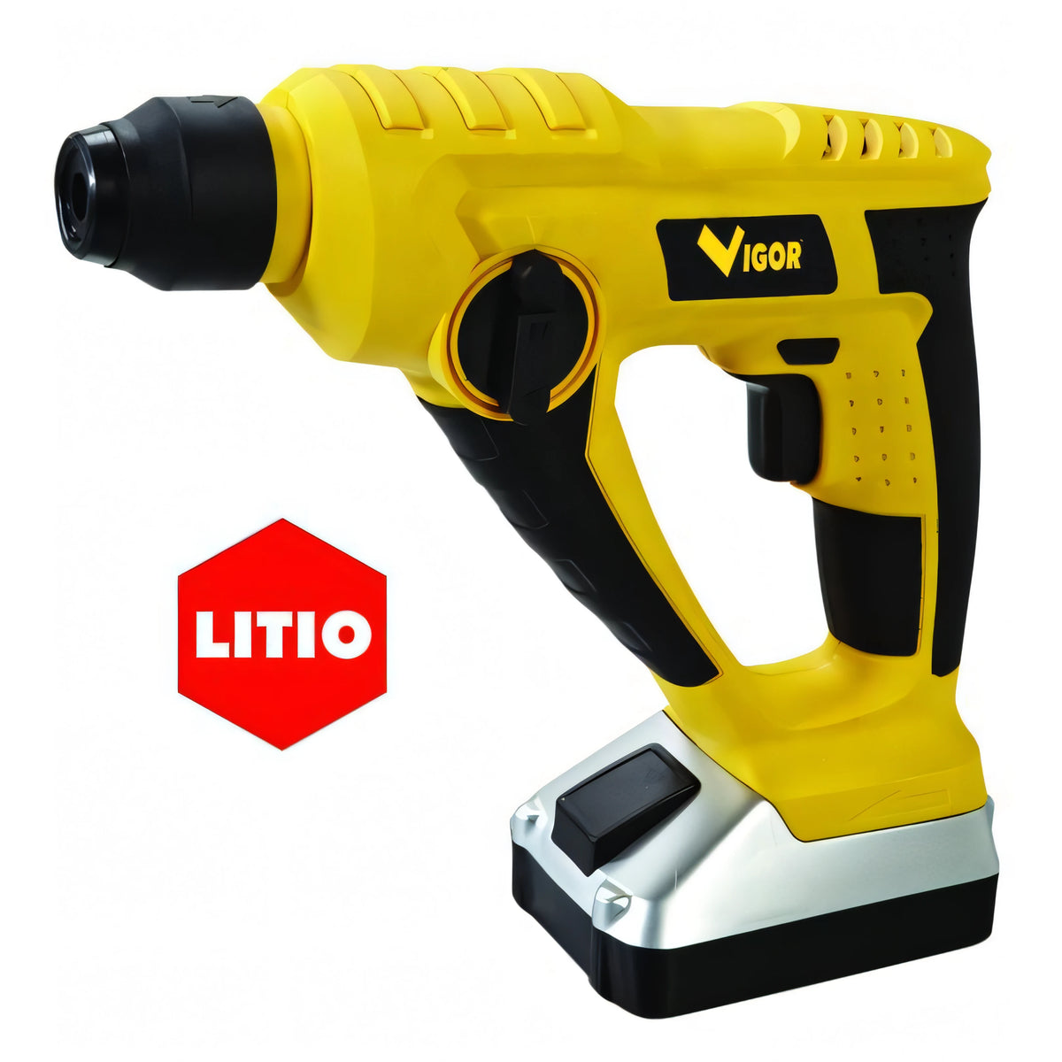 Tassellatore a batteria Vigor VBH-18 Li con 2 batterie 18V, in valigetta