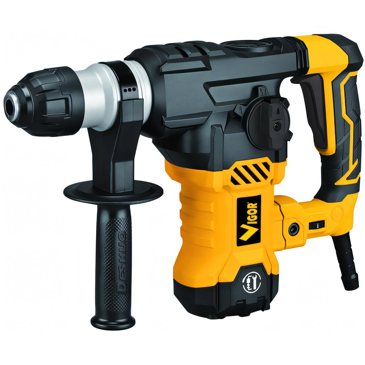Martello perforatore Vigor VBH-32 SDS Plus, 1500 W, in valigetta con accessori
