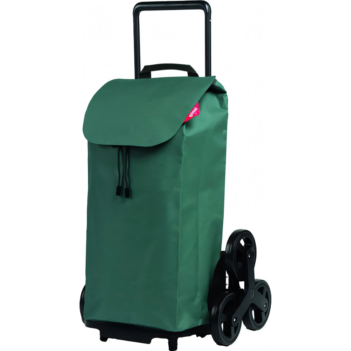 Carrello porta spesa Gimi Tris verde/grigio a 3 ruote