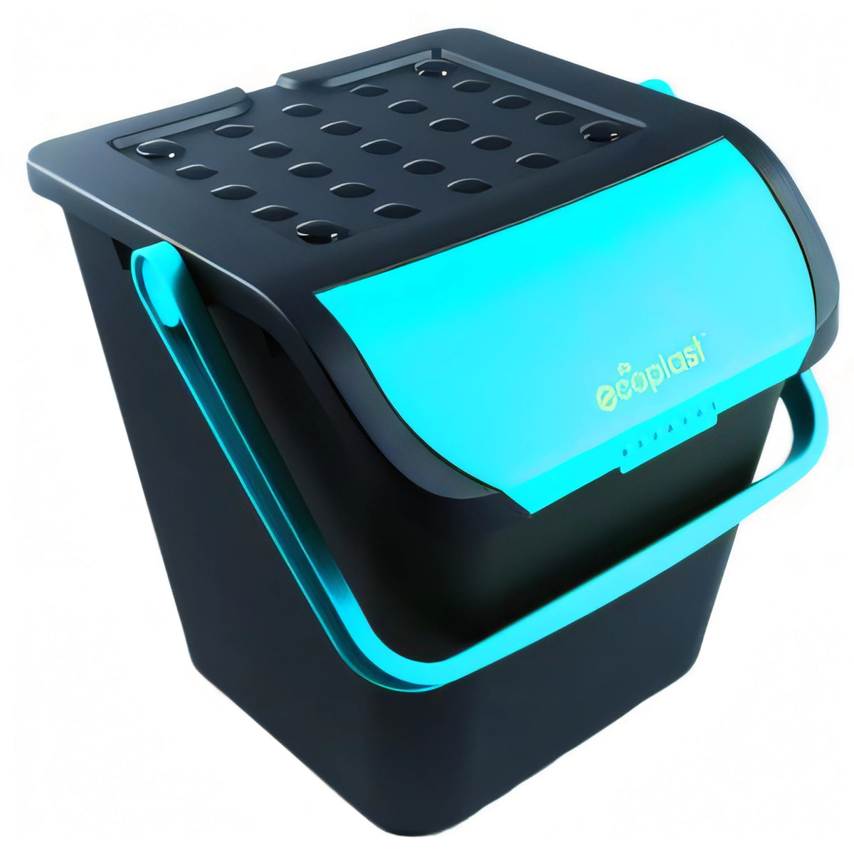 Contenitore per differenziata blu 35 litri, per la plastica