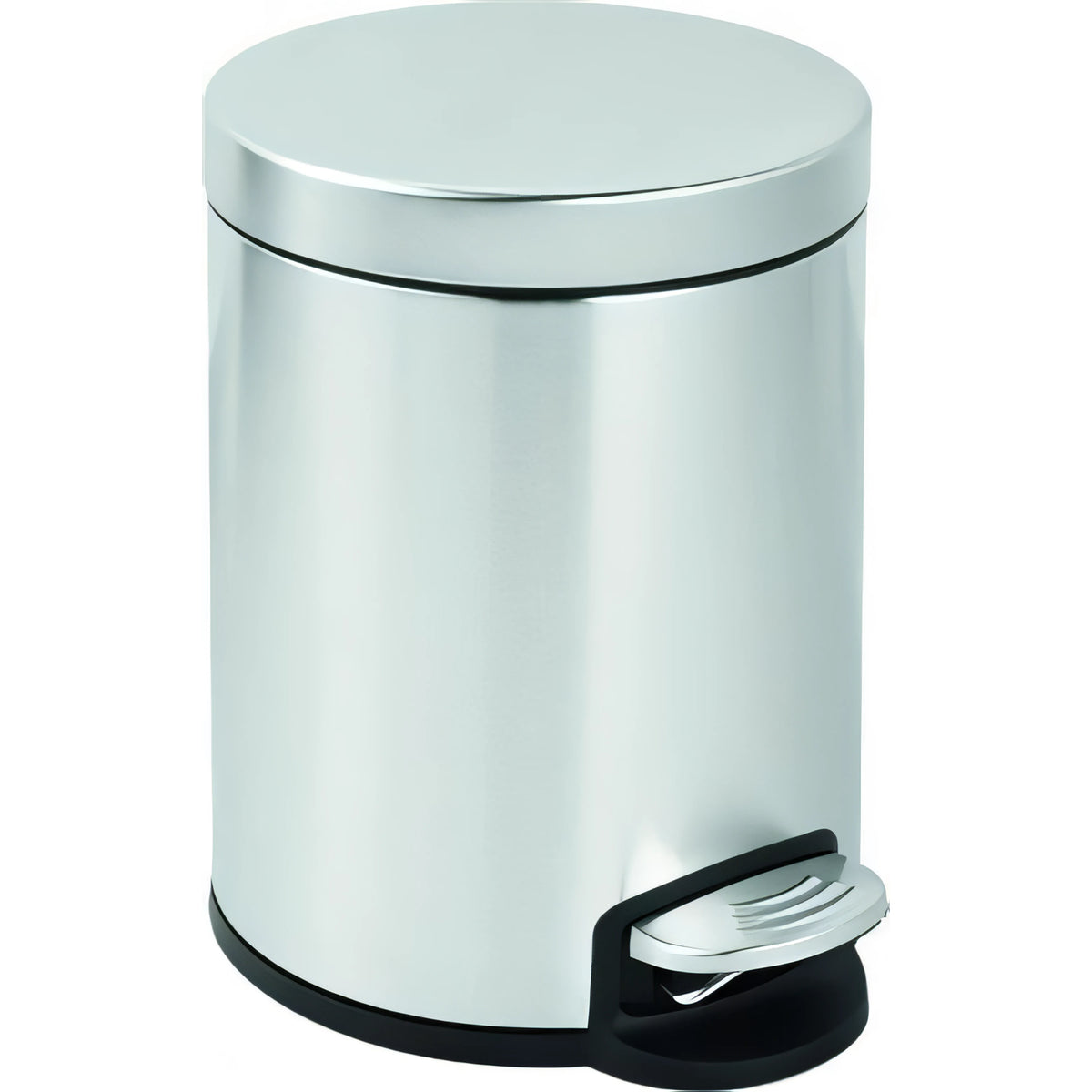 Pattumiera a pedale Vigor in acciaio inox, 5 litri