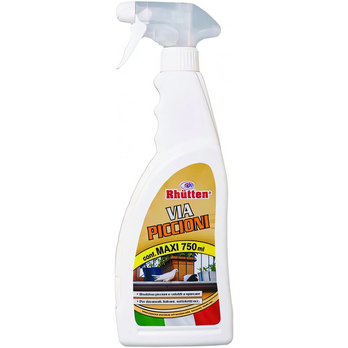 Repellente spray Rhutten via piccioni, 750 ml