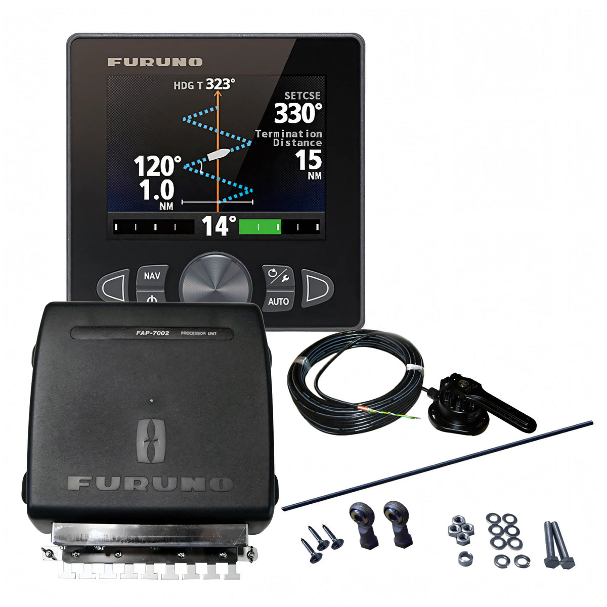 Autopilota Furuno NavPilot 711C display a colori 4.1 pollici