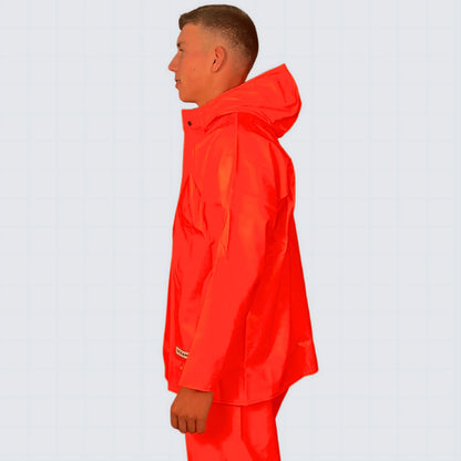 Giacca da lavoro OCEAN Offshore Pro in PVC e PU, impermeabile e ignifuga per ambienti estremi e offshore.