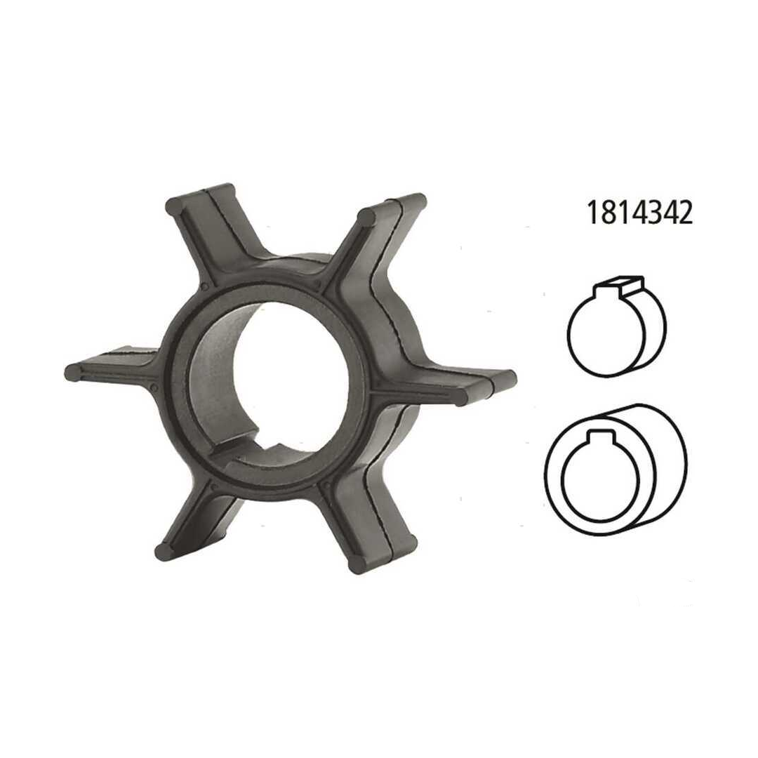 Girante di raffreddamento compatibile per motori fuoribordo Tohatsu 2 tempi e 4 tempi e motori TLDI.