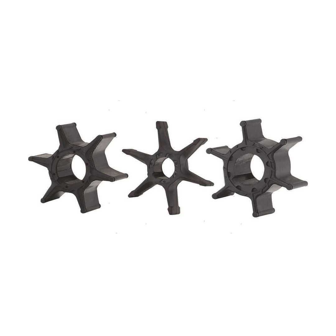 Girante di raffreddamento pompa acqua compatibile per motori fuoribordo Yamaha 2 tempi e 4 tempi.